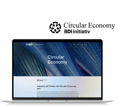 Screenshot Website BDI-Initiative
