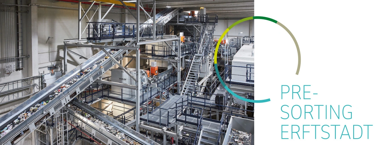 Light plastics sortiing plant in Erftstadt