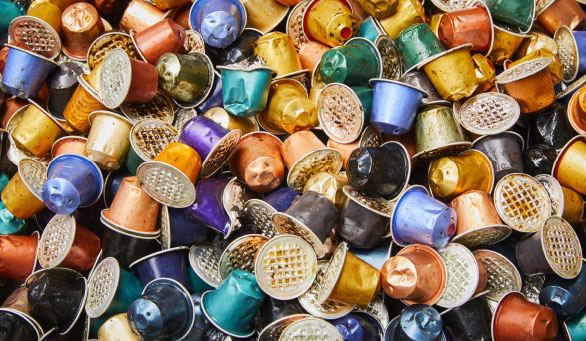 Kaffeekapseln aus Aluminium